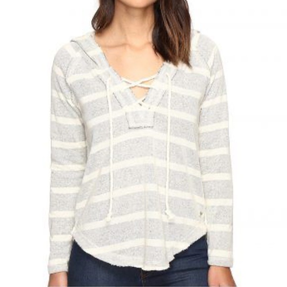 Billabong Stripe Hoodie - Picture 1 of 4